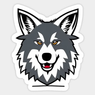 cute wolf Sticker